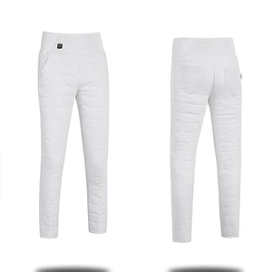 Pantalon chauffant femme pantalon Boutique N°1 de vêtement chauffant Blanc XS 
