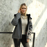 Parka chauffante veste chauffante Vêtement-chauffant.com Grise S 