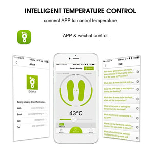 Semelle chauffante bluetooth - vetement chauffant