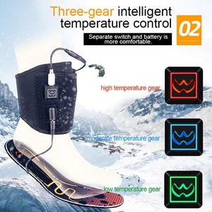 Semelle chauffante de ski - vetement chauffant