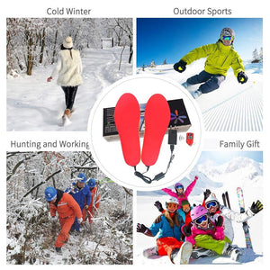 Chaussure chauffante électrique pour l'hiver, Chaussure de Ski à
