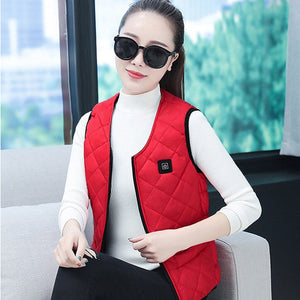 Sous - veste chauffante femme – chaleur invisible | VETCHAUD™ - vetement chauffant
