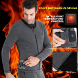 Sous - vêtements chauffants USB 5V haut et bas – 3 niveaux de température | VETCHAUD™ - vetement chauffant