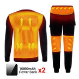 Sweat gilet chauffant et pantalon chauffant USB – ensemble thermique | VETCHAUD™ - vetement chauffant