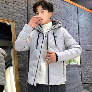 Veste chauffante blanche avec port USB – connexion universelle | VETCHAUD™ - vetement chauffant