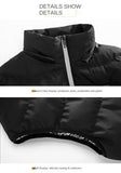 Veste chauffante bleue 3XL – grande taille et style affirmé en hiver | VETCHAUD™ - vetement chauffant