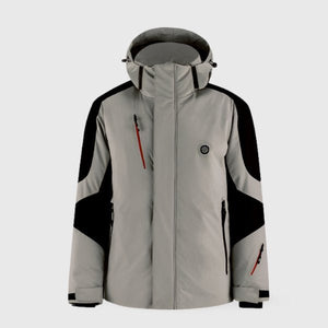 Veste chauffante capuche 4 zones – compatible batterie externe | VETCHAUD™ - vetement chauffant