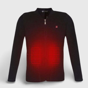 Veste chauffante chasse 4 zones fine – concentration sur le gibier | VETCHAUD™ - vetement chauffant