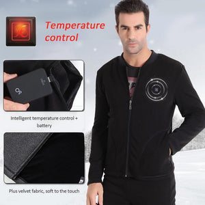 Veste chauffante chasse 4 zones fine – concentration sur le gibier | VETCHAUD™ - vetement chauffant