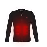 Veste chauffante chasse 4 zones fine – concentration sur le gibier | VETCHAUD™ - vetement chauffant
