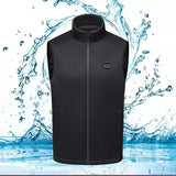 Veste chauffante de travail 9 zones étanche – professionnels extérieur | VETCHAUD™ - vetement chauffant