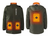 Veste chauffante de travail professionnelle - vetement chauffant