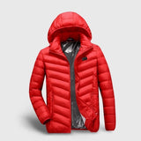 Veste chauffante électrique 11 zones manches longues rouge USB 5V | VETCHAUD™ - vetement chauffant