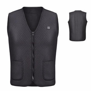 veste chauffante electrique chasse | noire 200003623 vêtement-chauffant 