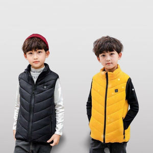 Veste chauffante électrique enfant | VETCHAUD™ - vetement chauffant