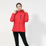 Veste chauffante électrique femme fuchsia – couleur et liberté en hiver | VETCHAUD™ - vetement chauffant