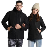 Veste chauffante électrique femme noire microfibre carbone – premium | VETCHAUD™ - vetement chauffant