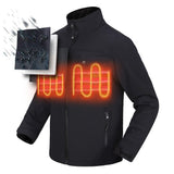 Veste chauffante électrique homme batterie 7.4V – 40 à 60°C | VETCHAUD™ - vetement chauffant