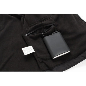 Veste chauffante électrique homme batterie 7.4V – 40 à 60°C | VETCHAUD™ - vetement chauffant