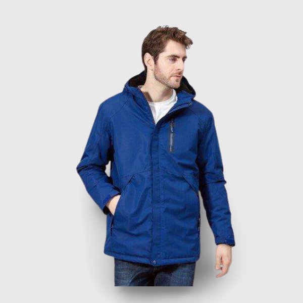 Veste chauffante électrique homme bleu – Boutique N°1 de vêtement