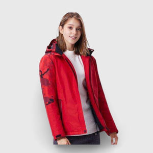 Veste chauffante femme moto – passion deux - roues toute l'année | VETCHAUD™ - vetement chauffant