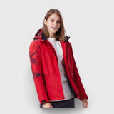 Veste chauffante femme moto – passion deux - roues toute l'année | VETCHAUD™ - vetement chauffant