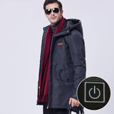 Veste chauffante homme chantier – travailler en extérieur sans le froid | VETCHAUD™ - vetement chauffant