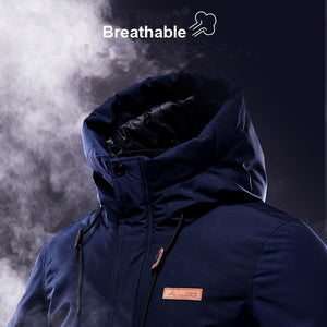 Veste chauffante homme chantier – travailler en extérieur sans le froid | VETCHAUD™ - vetement chauffant