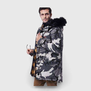 Veste chauffante homme chasse camouflage – affût et battue au chaud | VETCHAUD™ - vetement chauffant