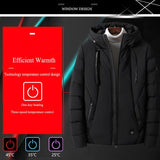 Veste chauffante homme manches longues USB 5V – design moderne | VETCHAUD™ - vetement chauffant