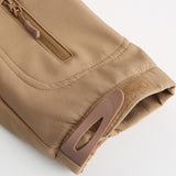 Veste chauffante légère beige 7 zones – chaleur jusqu'à 45°C | VETCHAUD™ - vetement chauffant