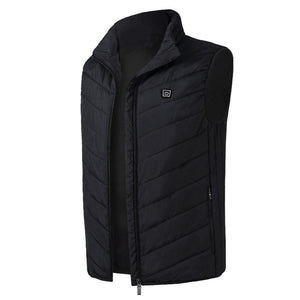 Veste chauffante manche courte 2 zones – chaleur légère et liberté | VETCHAUD™ - vetement chauffant