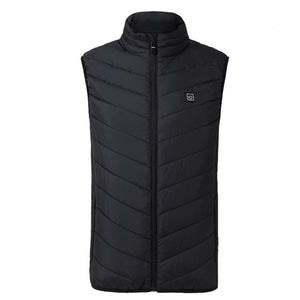 Veste chauffante manche courte 2 zones – chaleur légère et liberté | VETCHAUD™ - vetement chauffant