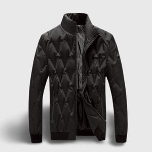 Veste chauffante manches longues unisexe 3 zones – noir ou rouge | VETCHAUD™ - vetement chauffant