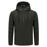 Veste chauffante motard 5 zones – rouler au chaud en hiver | VETCHAUD™ - vetement chauffant