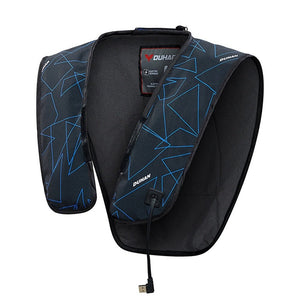 Veste chauffante moto unisexe 3 zones – rouler chaud en hiver | VETCHAUD™ - vetement chauffant
