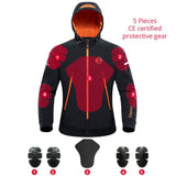 Veste chauffante moto unisexe 3 zones – rouler chaud en hiver | VETCHAUD™ - vetement chauffant
