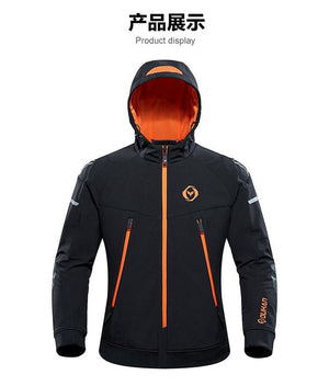 Veste chauffante moto unisexe 3 zones – rouler chaud en hiver | VETCHAUD™ - vetement chauffant