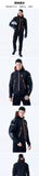 Veste chauffante moto unisexe 3 zones – rouler chaud en hiver | VETCHAUD™ - vetement chauffant