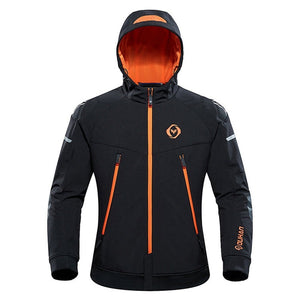 Veste chauffante moto unisexe 3 zones – rouler chaud en hiver | VETCHAUD™ - vetement chauffant