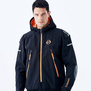 Veste chauffante moto unisexe 3 zones – rouler chaud en hiver | VETCHAUD™ - vetement chauffant