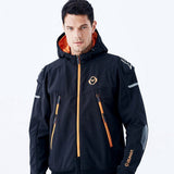 Veste chauffante moto unisexe 3 zones – rouler chaud en hiver | VETCHAUD™ - vetement chauffant