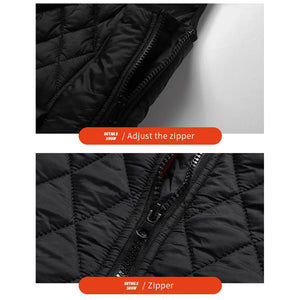 Veste chauffante noire femme 9 zones – chaleur dos et buste | VETCHAUD™ - vetement chauffant
