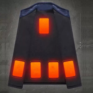 Veste chauffante polaire unisexe – isolation douce et chaleur active | VETCHAUD™ - vetement chauffant