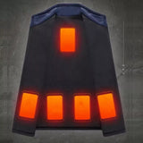 Veste chauffante polaire unisexe – isolation douce et chaleur active | VETCHAUD™ - vetement chauffant