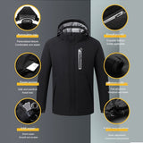 Veste chauffante pour le ski – sous - couche thermique électrique | VETCHAUD™ - vetement chauffant