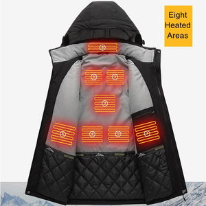 Veste chauffante pour le ski veste chauffante Vêtement-chauffant.com 