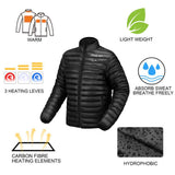 Veste chauffante sans fil – batterie lithium intégrée 7.4V | VETCHAUD™ - vetement chauffant