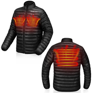 Veste chauffante sans fil – batterie lithium intégrée 7.4V | VETCHAUD™ - vetement chauffant