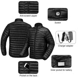 Veste chauffante sans fil – batterie lithium intégrée 7.4V | VETCHAUD™ - vetement chauffant